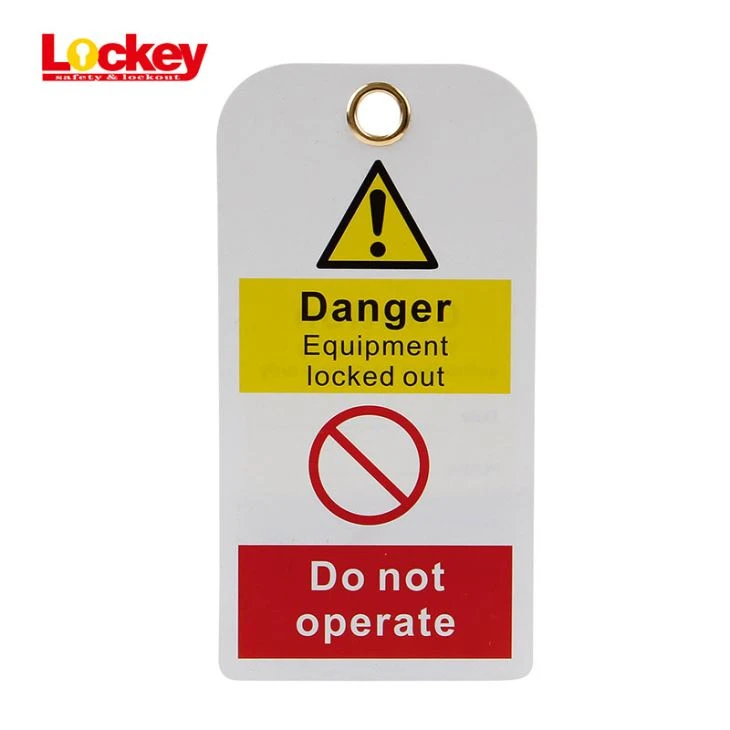 Apparatuur PVC Tag vergrendeld