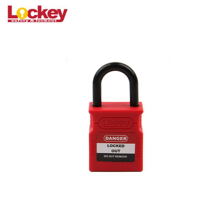 Lockey 25mm kunststof beugel veiligheidshangslot