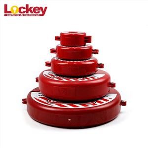Roterende gate valve lockout
